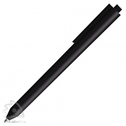 Шариковая ручка Chalk Matt Transparent, черная