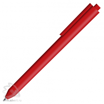 Шариковая ручка Chalk Matt Transparent, красная