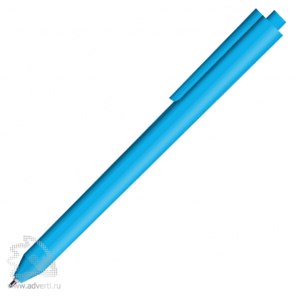 Шариковая ручка Chalk Matt Transparent, голубая