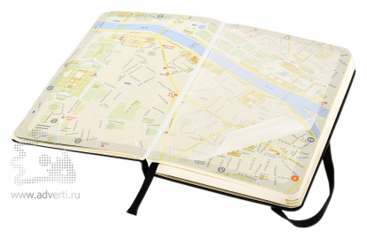 Записная книжка City Paris (Париж), Pocket, карта города