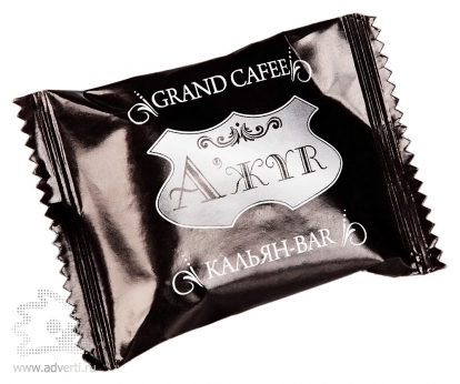 Овсяное печенье мини с логотипом, 6 г