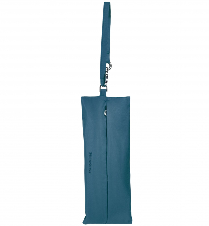 Зонт складной Minipli Colori S, механический, 5 сложений, голубой, в чехле