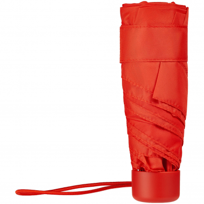 Зонт складной Minipli Colori S, механический, 5 сложений, оранжевый, без чехла
