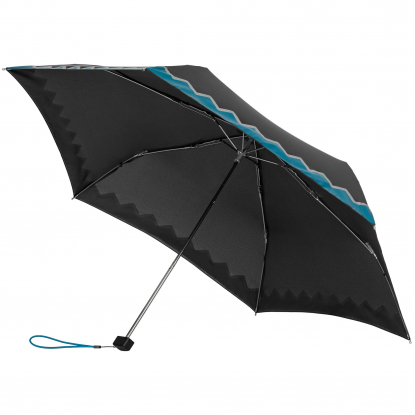 Зонт складной C Collection, механический, 3 сложения, чёрный