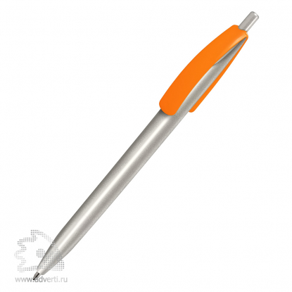 Шариковая ручка Cleo Silver, оранжевая