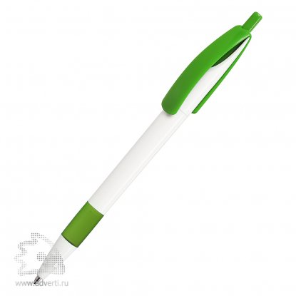 Шариковая ручка Cleo Rubber, светло-зеленая