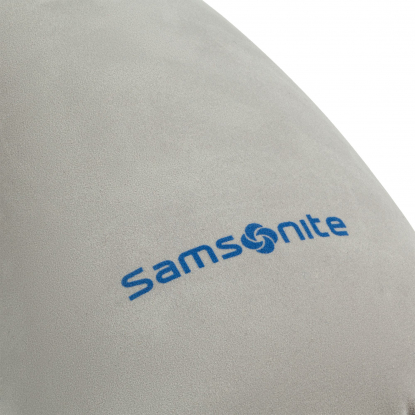 Надувная подушка Global TA с подголовником (Samsonite), логотип на подушке