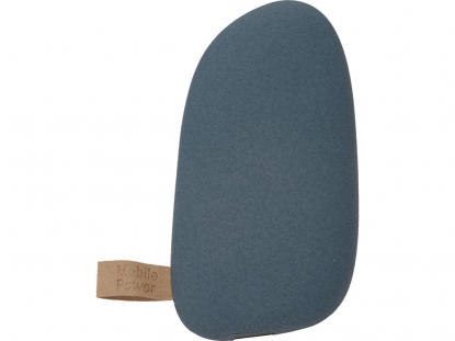 Внешний аккумулятор в форме камня Stone, 5200 mAh, темно-серый
