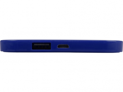 Портативное зарядное устройство Квадрум, 2600 mAh, синее