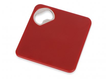 Подставка с открывалкой для кружки Liso, красная