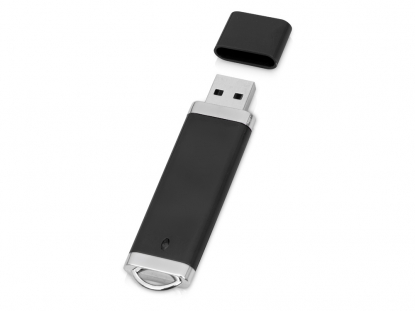 USB-флешка Орландо, черная, открытая