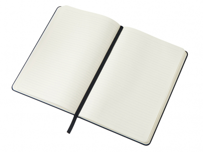 Бизнес-блокнот А5 С3 soft-touch с магнитным держателем для ручки, черный