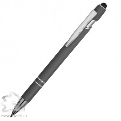 Ручка-стилус металлическая шариковая Sway, серая