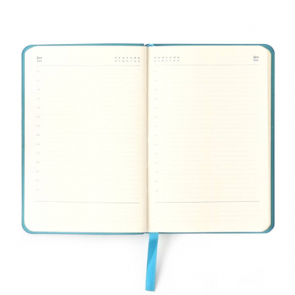 Ежедневник SALLY, недатированный, A6, голубой