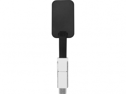 Зарядный кабель Charge-it 3 в 1, черный, общий вид