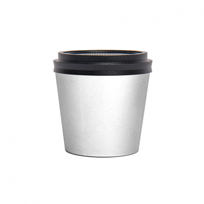 Портативная mini Bluetooth-колонка Sound Burger Coffee, серебристая