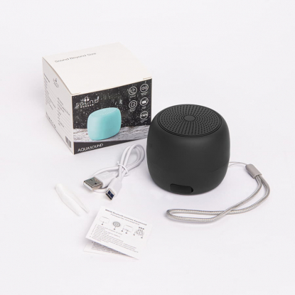 Портативная mini Bluetooth-колонка Sound Burger Aquasound, черная