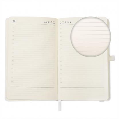 Ежедневник HAMILTON, недатированный, A5, белый