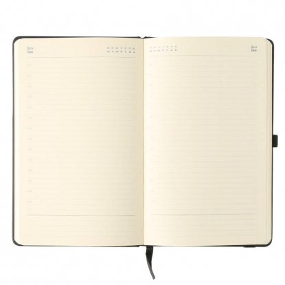 Ежедневник HAMILTON, недатированный, A5, черный