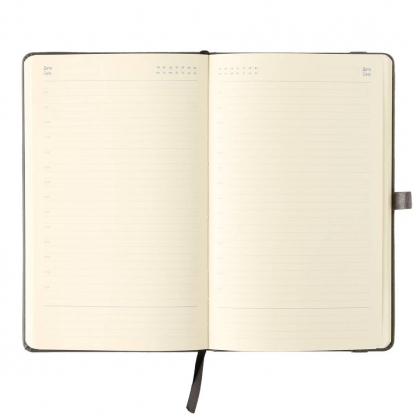 Ежедневник HAMILTON, недатированный, A5, темно-серый