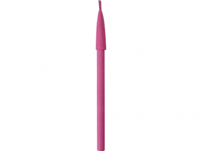Ручка картонная с колпачком Recycled, розовая