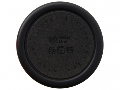 Вакуумная термобутылка Pelican, черная