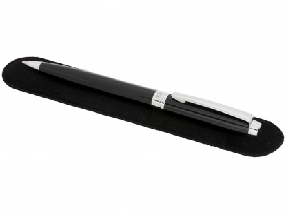 Ручка металлическая шариковая Aphelion, черная, чехол