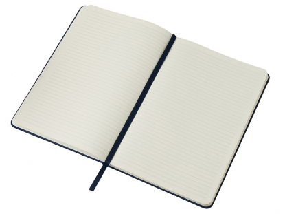 Бизнес-блокнот А5 С3 soft-touch с магнитным держателем для ручки, темно-синий