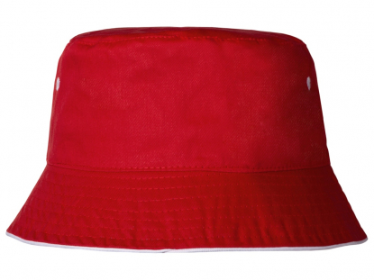 Панама Hanoi, унисекс, красная