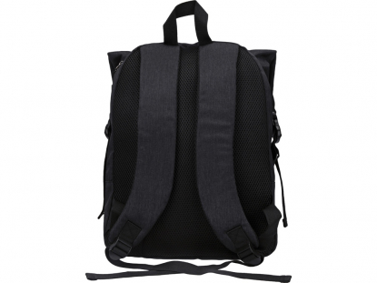 Водостойкий рюкзак Shed для ноутбука 15'', черный, обратная сторона