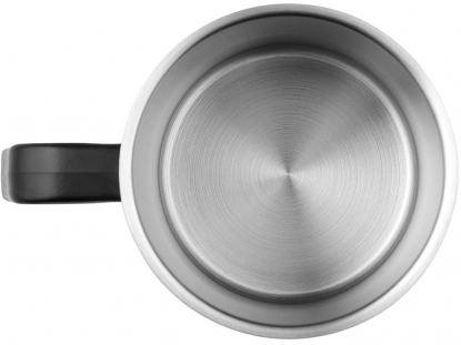 Стальная кружка с двойными стенками Climber Max, черная