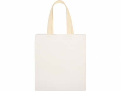 Сумка для шопинга Steady хлопковая с парусиновыми ручками, 260 г/м2, белая