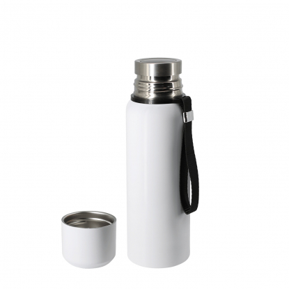 Термос S-travel New с датчиком температуры, белый