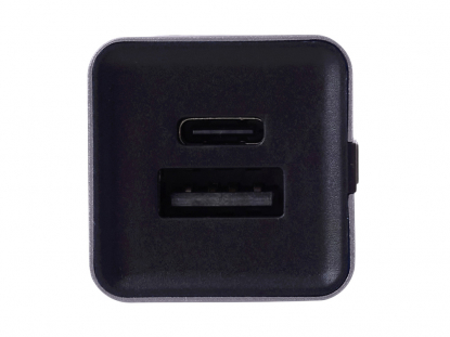 Внешний аккумулятор Rail c дисплеем, 5000 mAh, темно-серый