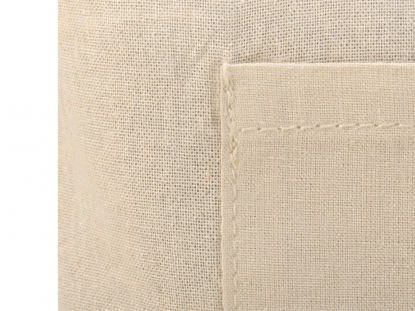 Складная сумка Jute из хлопка и джута с карманом