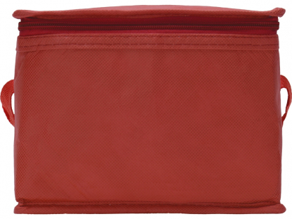 Сумка-холодильник Reviver из нетканого переработанного материала RPET, красная
