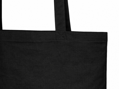 Сумка Твил из хлопка, черная