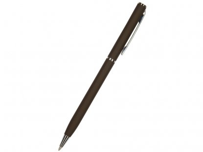 Ручка металлическая шариковая Palermo, коричневая