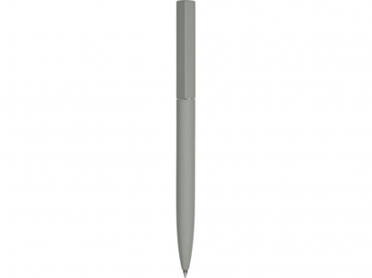 Ручка металлическая шариковая Minimalist, софт-тач, серая