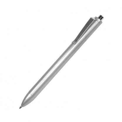 Шариковая ручка М2, серебристая
