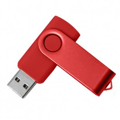 USB flash-карта DOT, красная