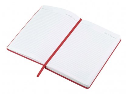 Бизнес-блокнот C2 soft-touch, красный