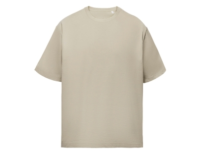 Футболка унисекс с пич отделкой Kyoto, оливковая