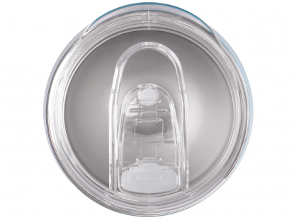 Вакуумная термокружка Sense Gum, непротекаемая крышка, soft-touch, бирюзовая