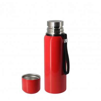 Термос S-travel New с датчиком температуры, красный