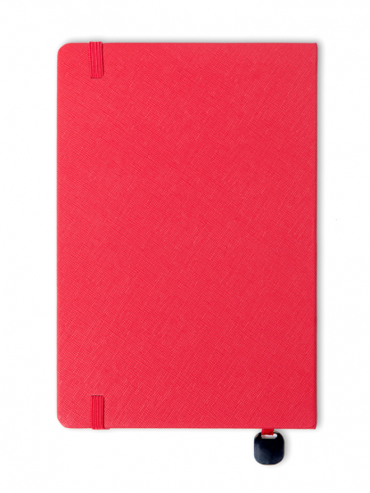 Ежедневник А5 в твердой обложке Pam, красный