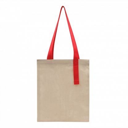 Шоппер Superbag Light, неокрашенный с красным