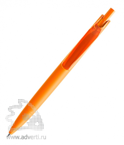 Ручка шариковая DS6 PRR, soft-touch, оранжевая
