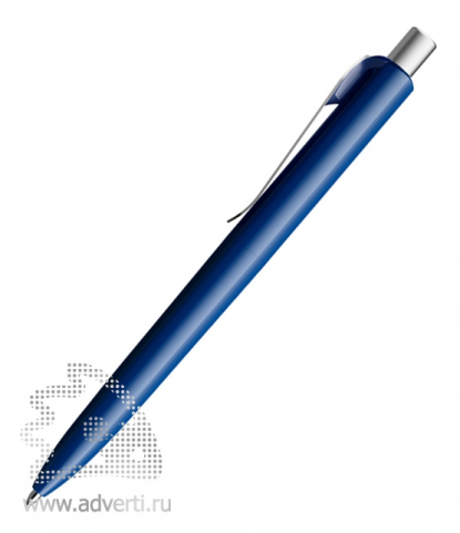Ручка шариковая DS8 PSP, синяя, вид сбоку