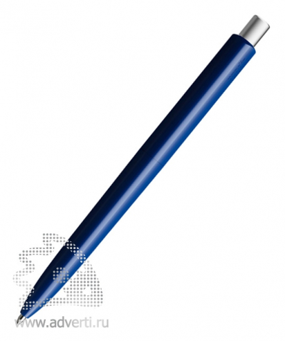 Ручка шариковая DS8 PSP, синяя, вид сзади